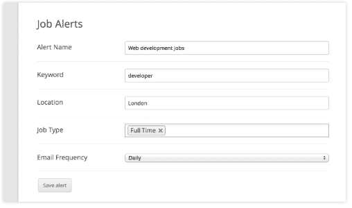 job alert